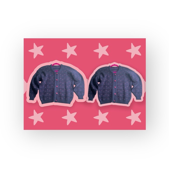 Vitabella Norway Sweaters - Vintage: Vitabella 𑁍 Nordic Specialty Rose Buttons Wool Cardigan Sweater 𑁍 S